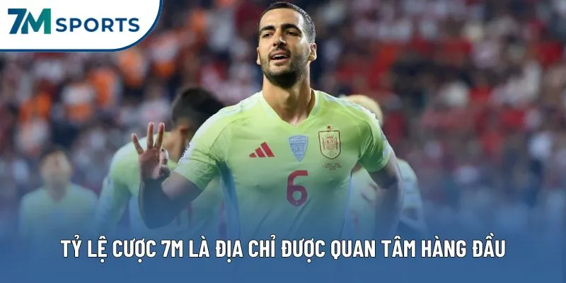 Tỷ lệ cược 7M là địa chỉ được quan tâm hàng đầu